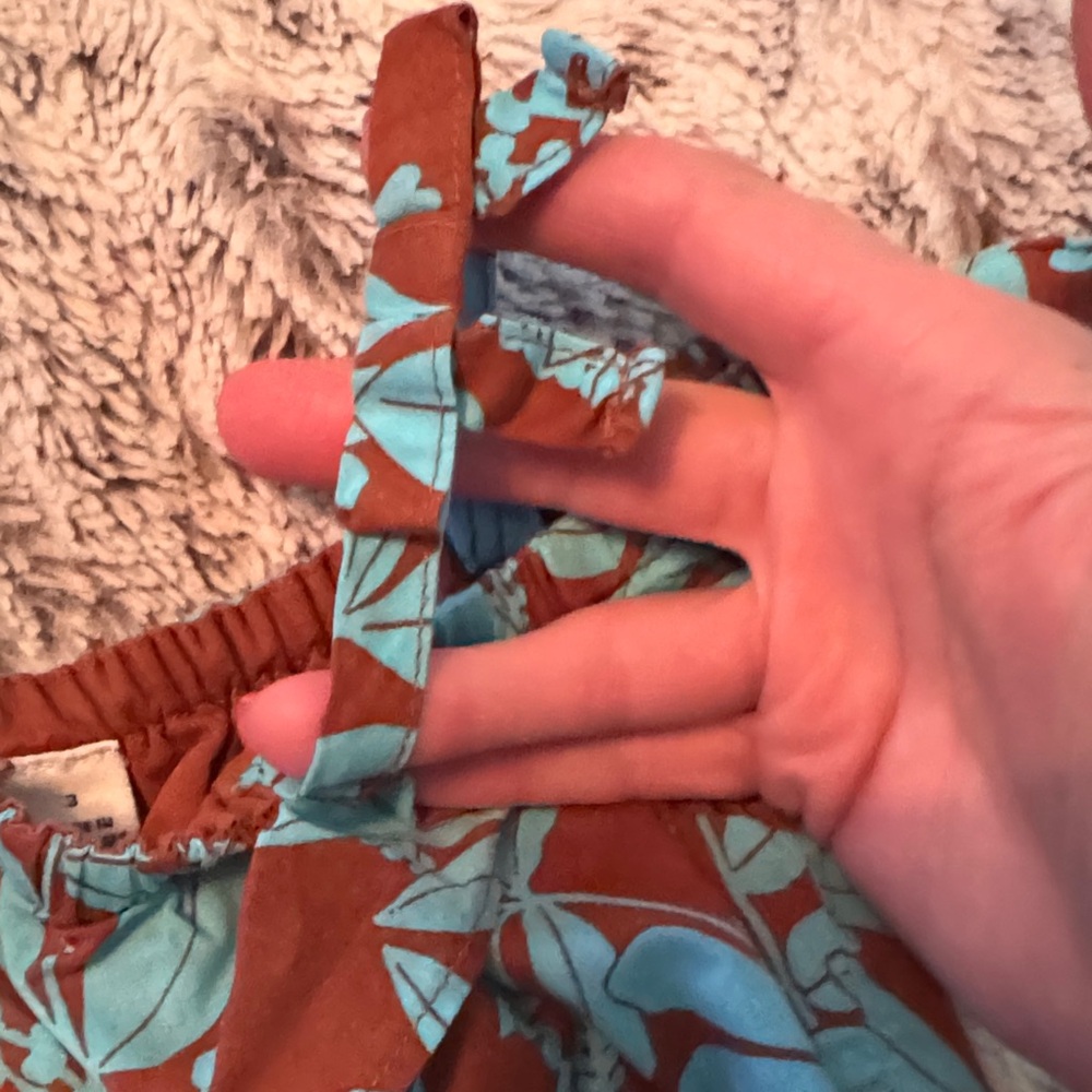 Floral Kids Janie and Jack Hawaiian print Set - Picture 5 of 8